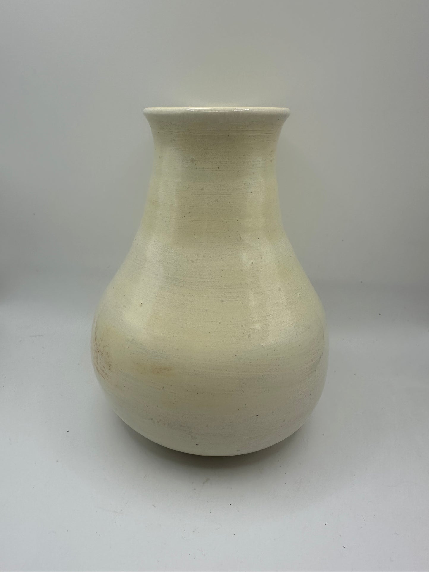 6 inch White Vase