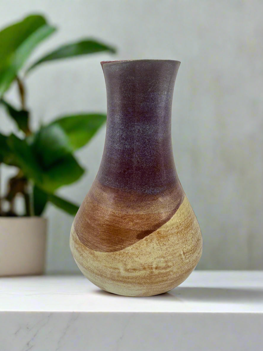 6 inch Purple Vase