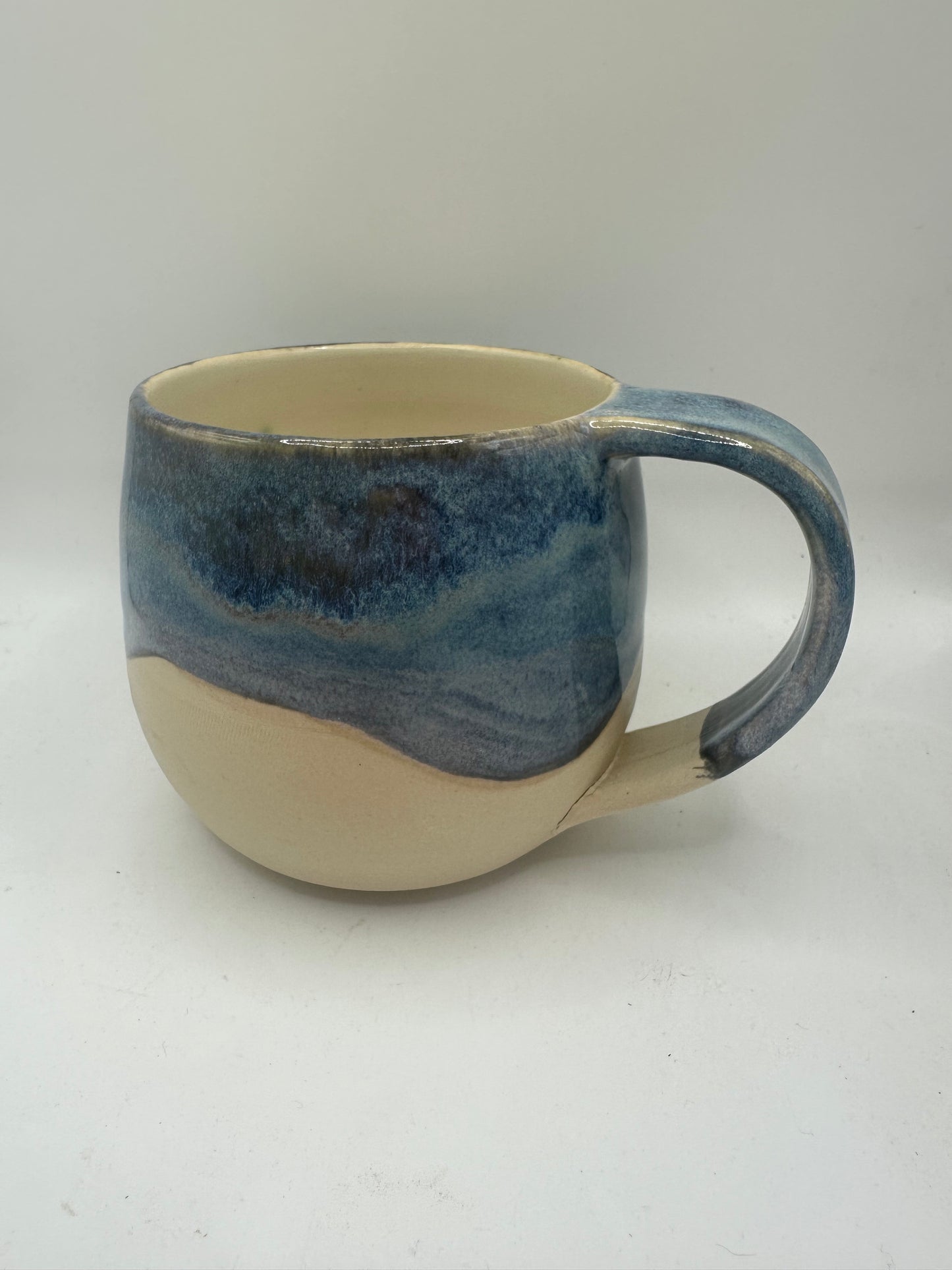 Blue and White Mug