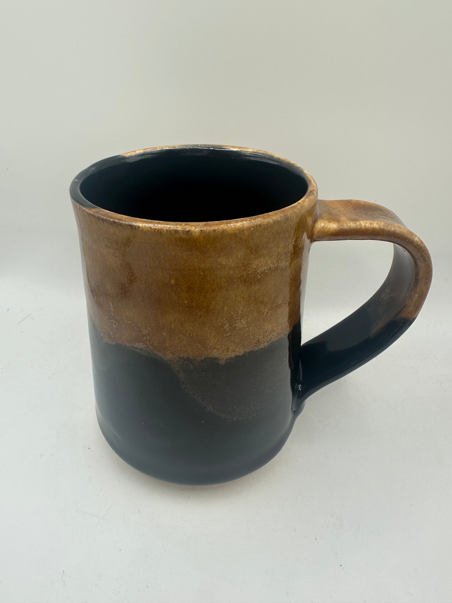 Brown and Black Mug