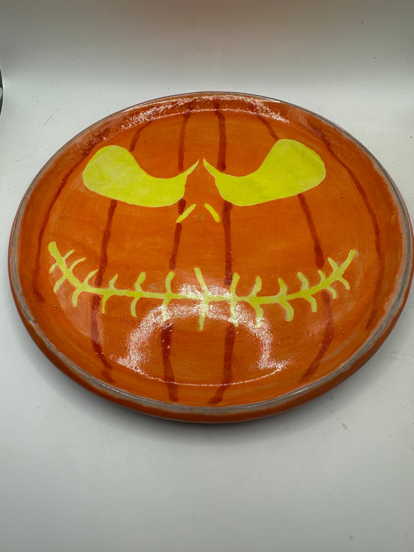 Jack-O-Lantern Plate