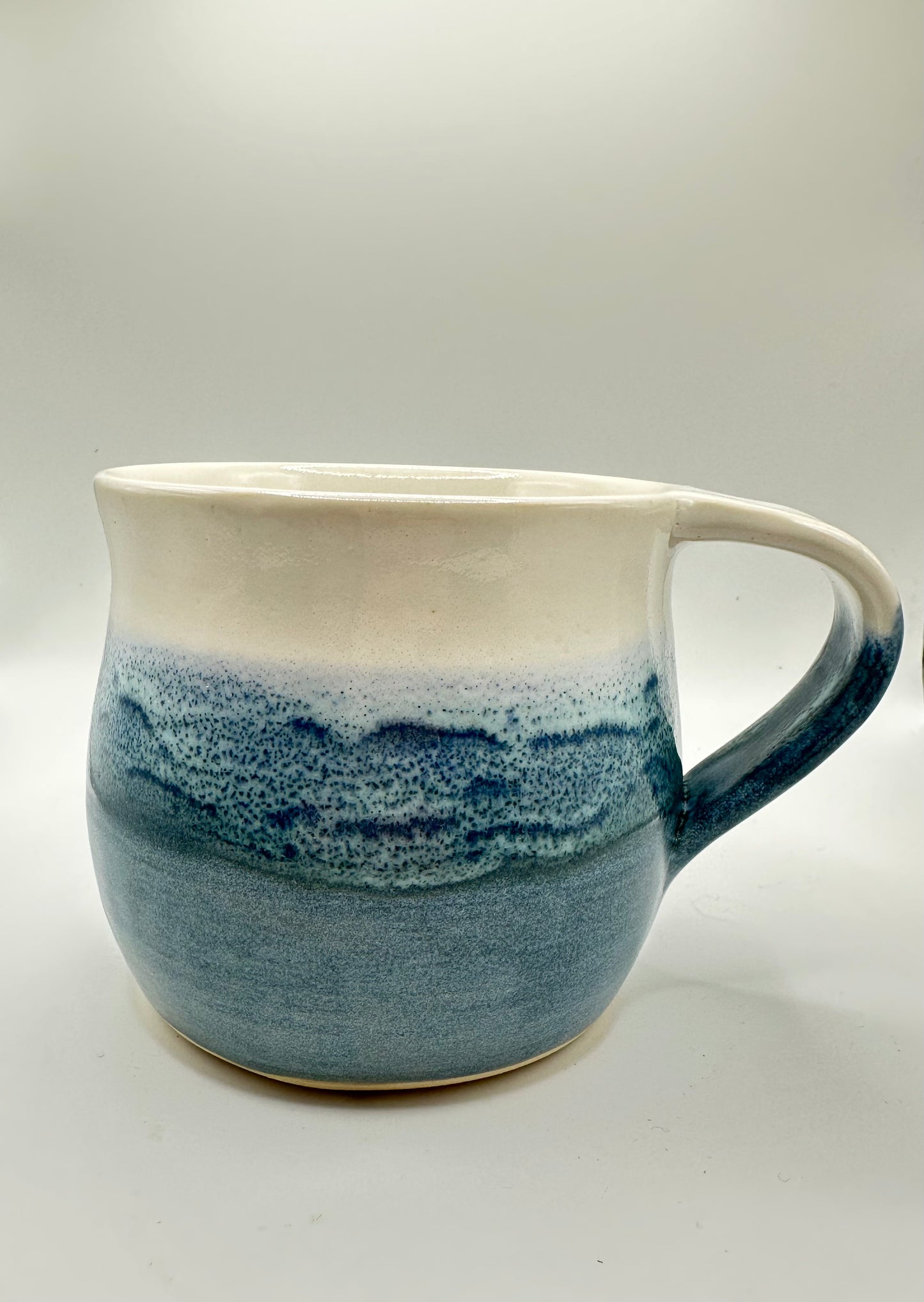 Blue and White Mug