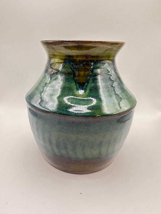 Bud Vase Seaweed Green