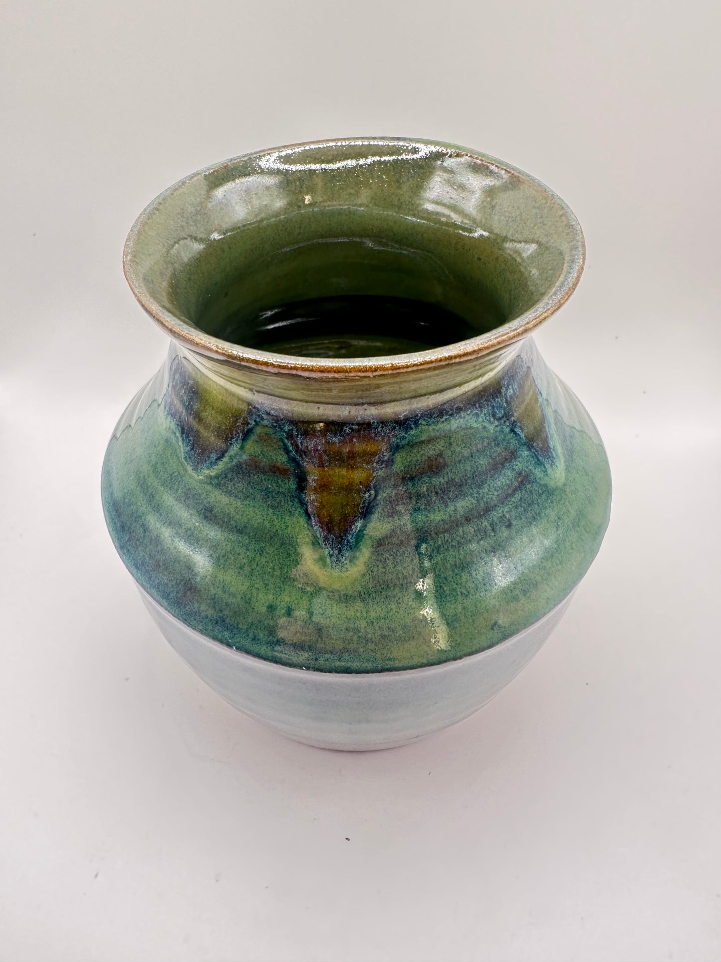 Bud Vase Seaweed Green