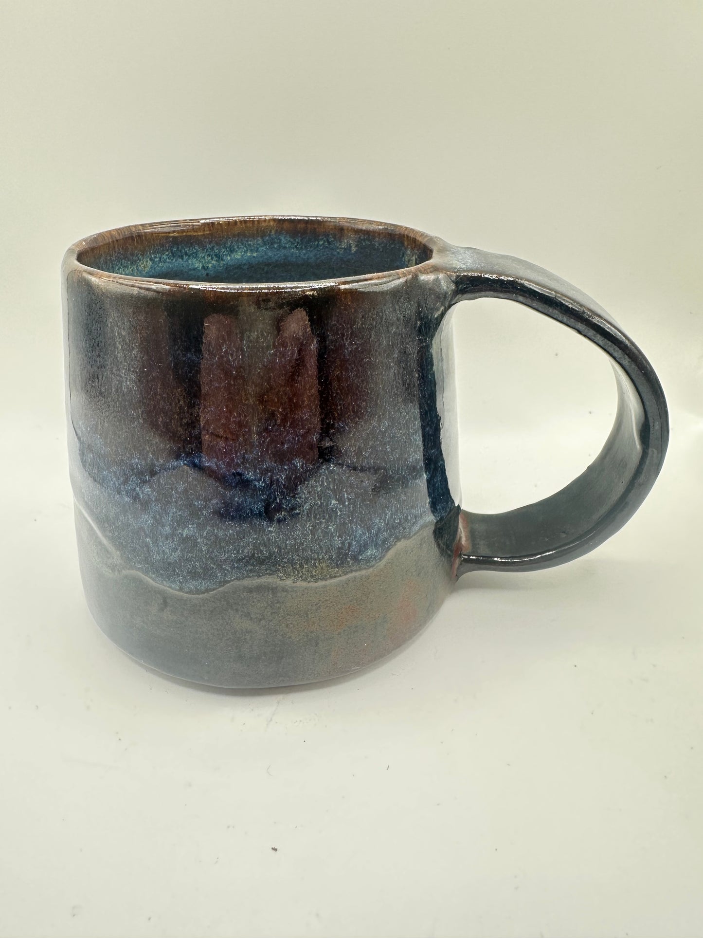 Brown and Blue Mug