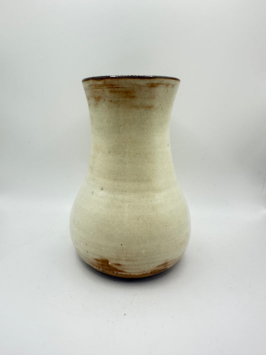 Bud Vase Off-White Rustic