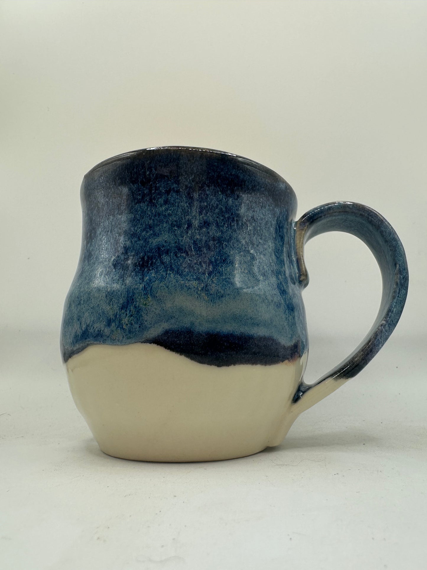 Blue and White Mug