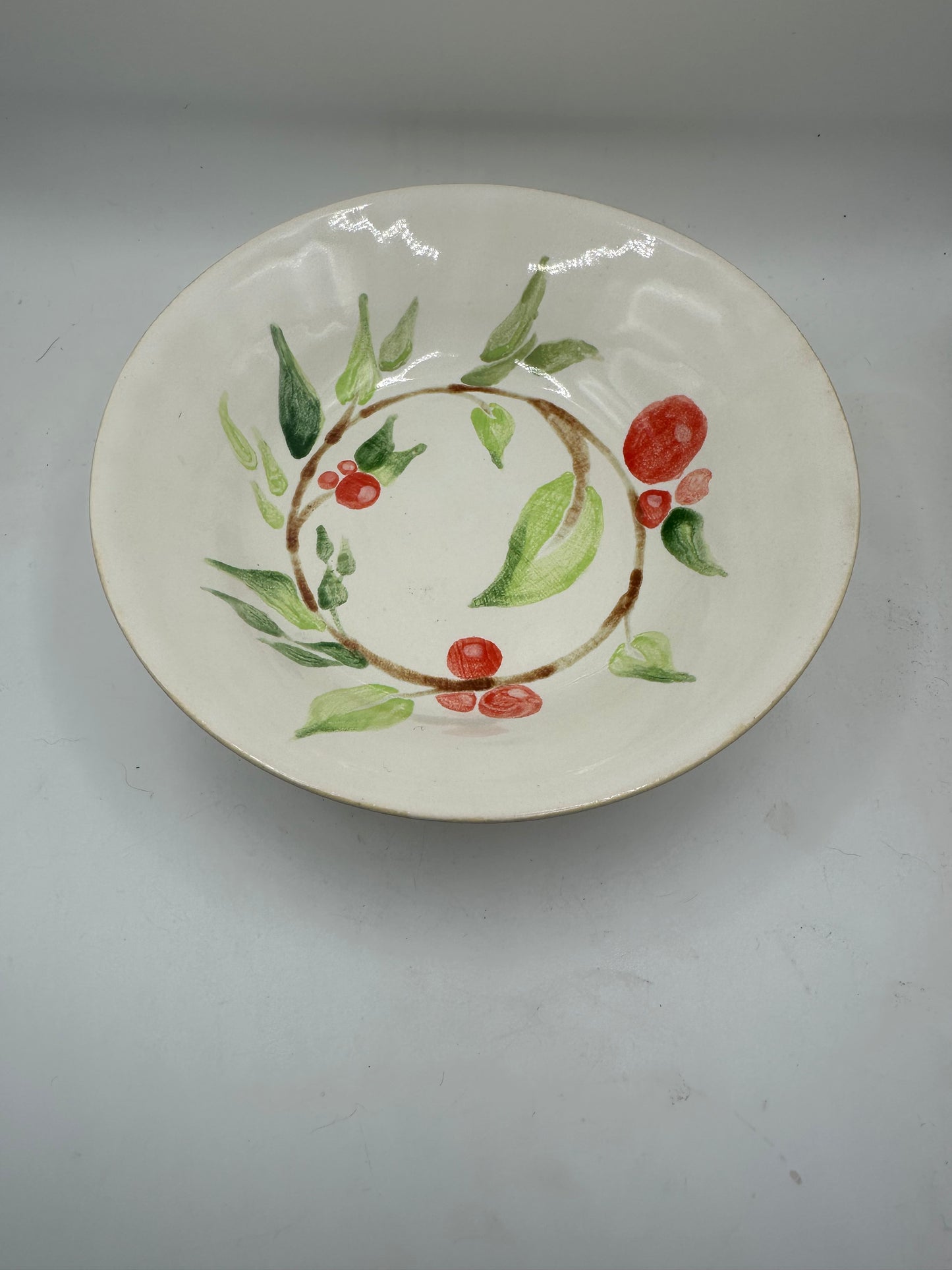 Holiday Wreath Bowl