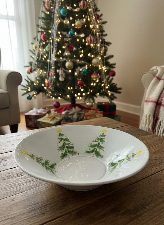 Christmas Tree Bowl